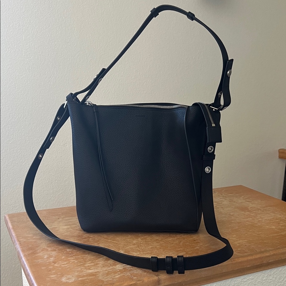 All saints allsaints Kita black crossbody shoulder